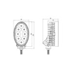 Универсальная светодиодная фара INSTAR LIGHTS — изображение 6